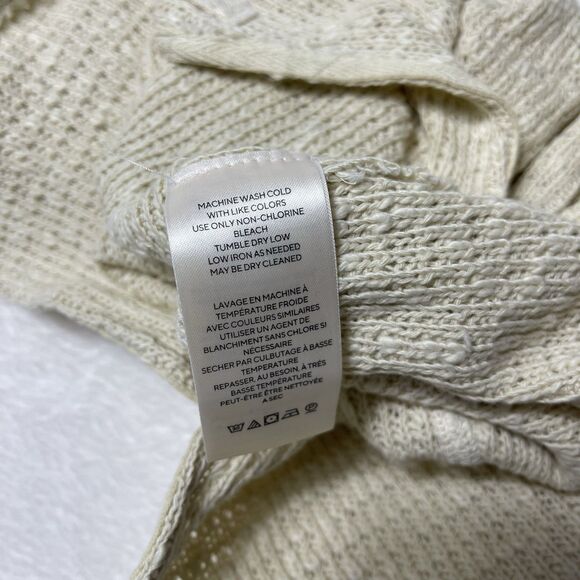 Free People We The Free Dont Go Crochet Tank Size XS Beach Boho Oversized Vacay - Picture 12 of 15